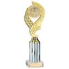 Picture of Gold|silver Olympic Holder Assembled On Marble - (2" Cen|3" Tube) 10in