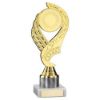 Picture of Gold|white Olympic Holder Assembled On Marble - (2" Cen|1" Tube) 8in