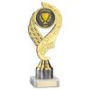 Picture of Gold|white Olympic Holder Assembled On Marble - (2" Cen|1" Tube) 8in