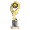 Picture of Gold|white Olympic Holder Assembled On Marble - (2" Cen|2" Tube) 9in