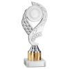 Picture of Silver|gold Olympic Holder Assembled On Marble - (2" Cen|1" Tube) 8in