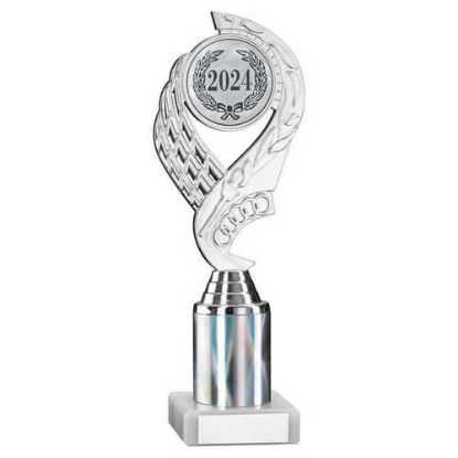 Picture of Silver Olympic Holder Assembled On Marble With Tube