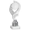 Picture of Silver|white Olympic Holder Assembled On Marble - (2" Cen|1" Tube) 8in