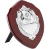 Picture of Rosewood Shield With Chrome Front (1in Centre) - 7in