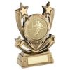 Picture of Brz|Gold Shooting Star Series With Rugby Insert With Plate - 6.75in