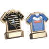 Picture of Brz|gold Resin Rugby Shirt With Plate - (Shirt D) 5in