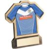 Picture of Brz|gold Resin Rugby Shirt With Plate - (Shirt D) 5in