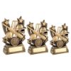 Picture of Brz|gold Shooting Star Series Cricket With Plate (1in Centre) - 6in