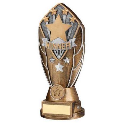 Picture of Brz|silv Diamond Column + Winner Disc & Plate (1in Cen) - 9.5in