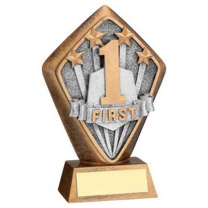 Picture of Brz~gold Diamond Holder With 1st Disc With Plate