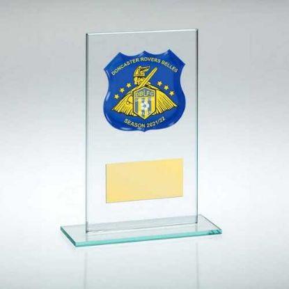 Picture of Jade Glass Plaque With Plate (Requires Sp Shield Or Shirt A)