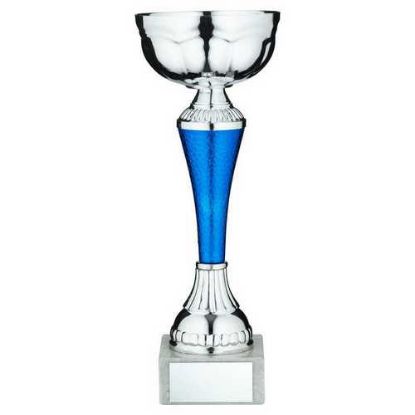 Picture of Silver~blue Snakeskin Trophy Cup