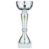 Picture of Silver Trophy Cup With Gold Wreath - 9.5in
