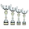 Picture of Silver|gold Trophy Cup With Handles - 15.75in