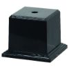 Picture of Black Plastic Base (55mm Sq On Top) - 3.5in