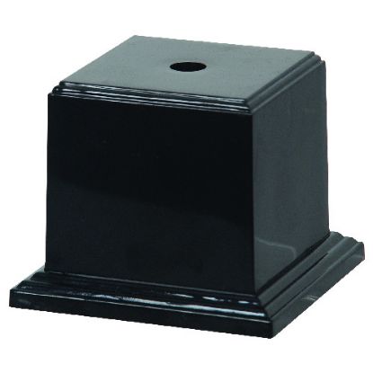 Picture of Black Plastic Base (55mm Sq On Top)