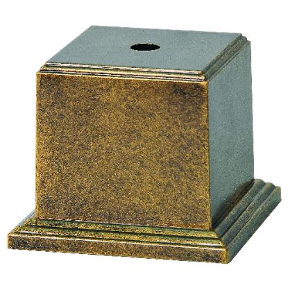 Picture of Bronze Plastic Base (55mm Sq On Top)
