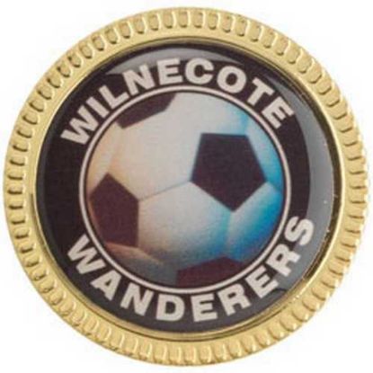 Picture of Steel Badge (1in Centre)