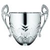 Picture of Silver Cracker Bullet Bowl With Handles - 5in  (Bowl Dia 100mm)