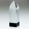 Picture of Clear|black Pointed Column (60mm Thick) - 8in