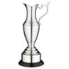 Picture of Nickel Plated Claret Jug On Round Base With Plinth - 9in