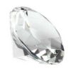 Picture of Clear Glass Diamond Shaped Paperweight In Box - 4in