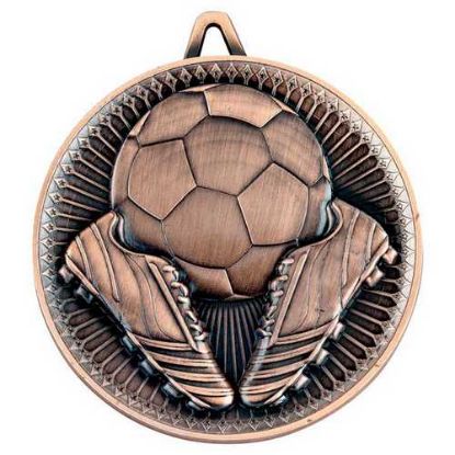 Picture of Football Deluxe Medal Bronze