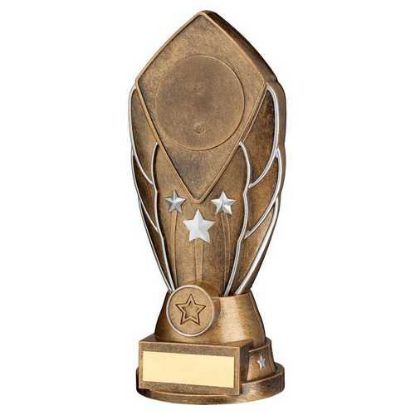 Picture of Brz~silver Filled Plastic Diamond Column (1in Centre)