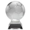 Picture of Clear|frosted Glass Football On Base - 6.5in