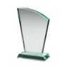 Picture of Jade Glass Sail Plaque (15mm Thick) - 7.75in