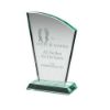 Picture of Jade Glass Sail Plaque (15mm Thick) - 7.75in