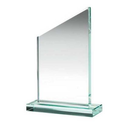 Picture of Jade Glass Plaque (15mm Thick) - 8.5in