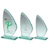 Picture of Jade Glass Sail Plaque (10mm Thick) - 7.5in