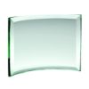 Picture of Xxx Curved Glass Rectangle (10mm Thick) - 4 X 6.25in
