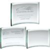 Picture of Xxx Curved Glass Rectangle (10mm Thick) - 4 X 6.25in