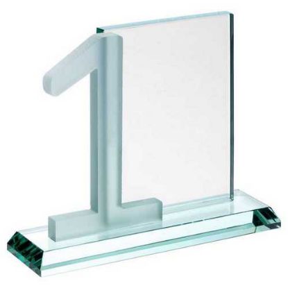 Picture of Jade Glass Rectangle With Frosted No.1 (10mm Thick)