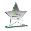 Picture of Jade Glass Star (10mm Thick) - 6.75in