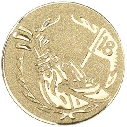 Picture of Metal Golf Centre 50mm Gold