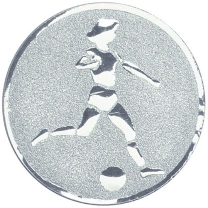 Picture of Metal Female Football Centre 50mm Silver