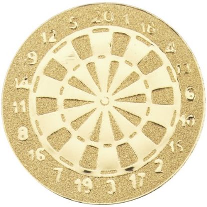 Picture of Metal Darts Centre 50mm Gold