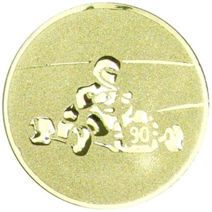 Picture of Metal Go Kart Centre 50mm Gold
