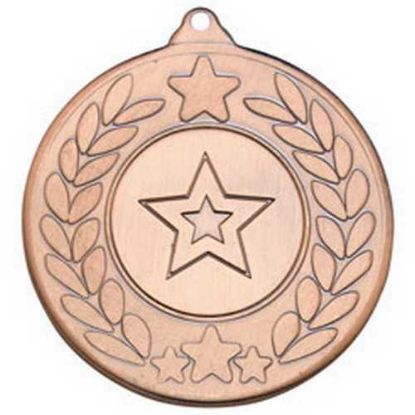 Picture of Stars And Wreath Medal (1in Centre) Bronze