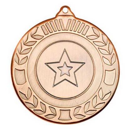 Picture of Wreath Medal (1in Centre) Bronze