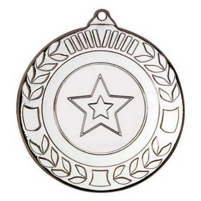 Picture of Wreath Medal (1in Centre) Silver