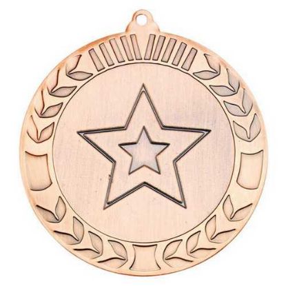 Picture of Wreath Medal (2in Centre) Bronze