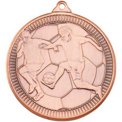 Picture of Football Multi Line Medal Bronze