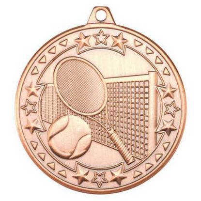 Picture of Tennis Tri Star Medal Bronze