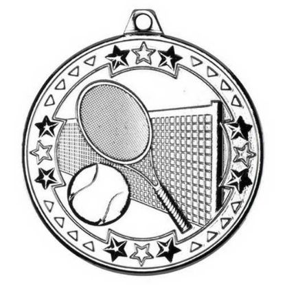 Picture of Tennis Tri Star Medal Silver