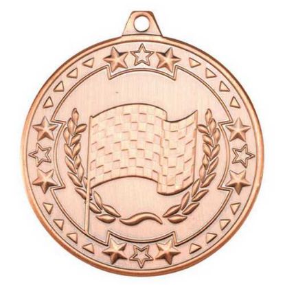 Picture of Motor Sport Tri Star Medal Bronze