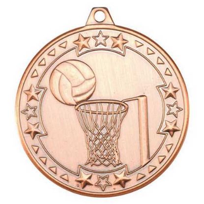 Picture of Netball Tri Star Medal Bronze
